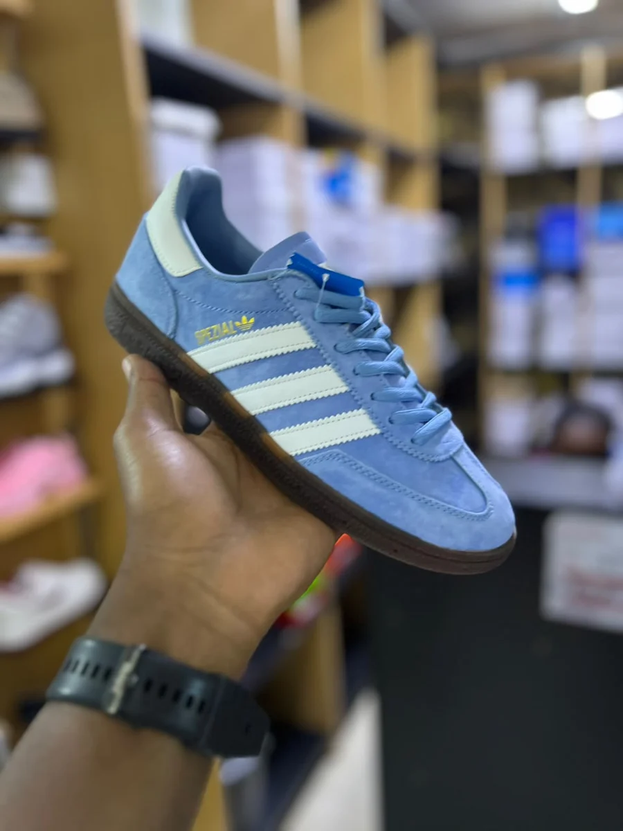 Adidas Adidas Handball Spezial Light Blue — Light Blue / Cream / Gum