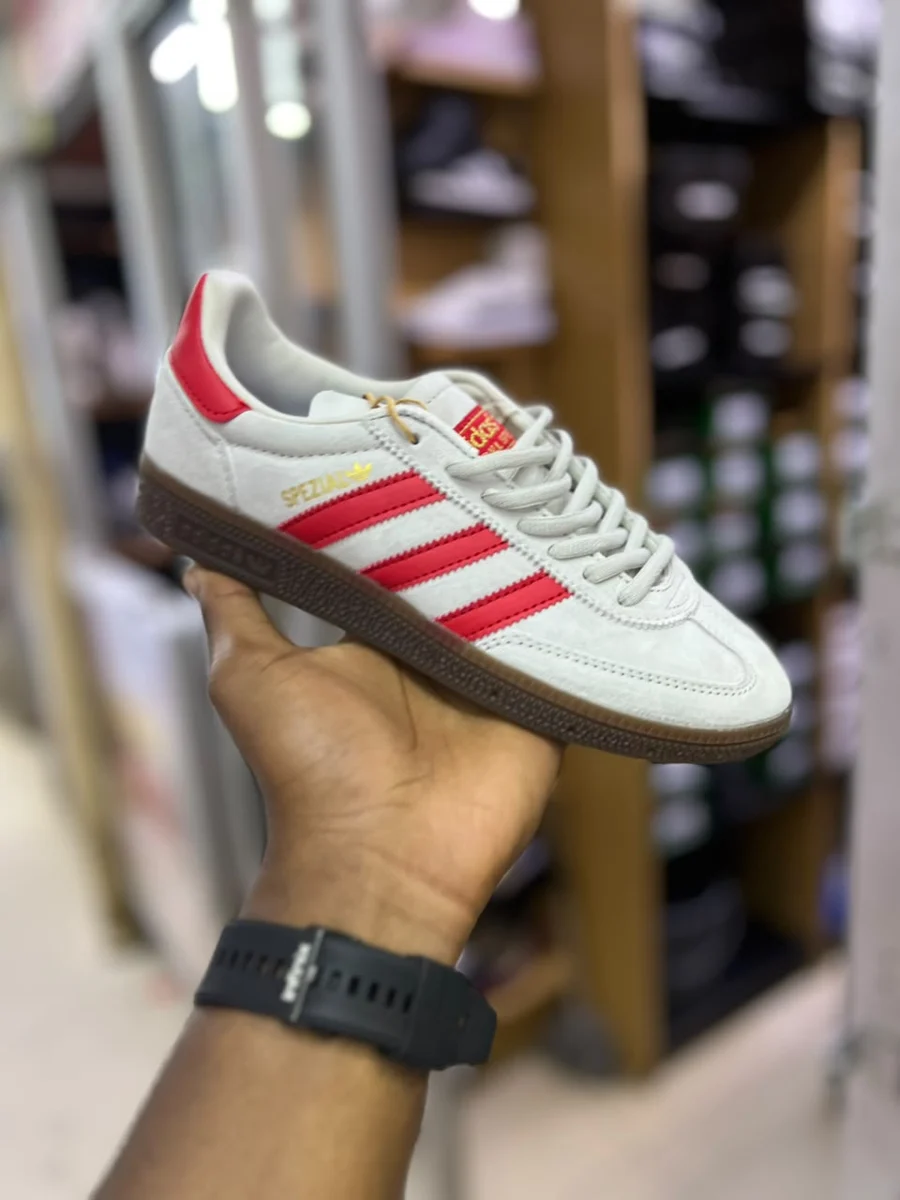 Adidas Adidas Handball Spezial White Red — Off-White / Red / Gum
