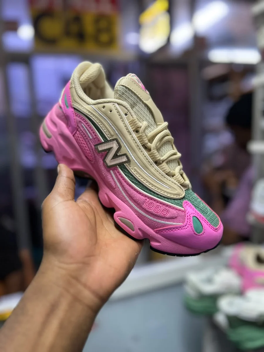 New Balance New Balance 1000 Sand Pink — Sand / Pink / Green