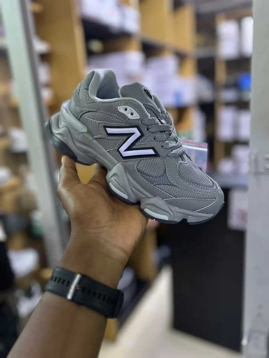 New Balance New Balance 9060 Grey — Castlerock Grey / White