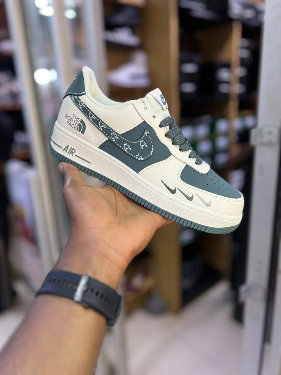 Nike Air Force 1 Low The North Face Cream Teal