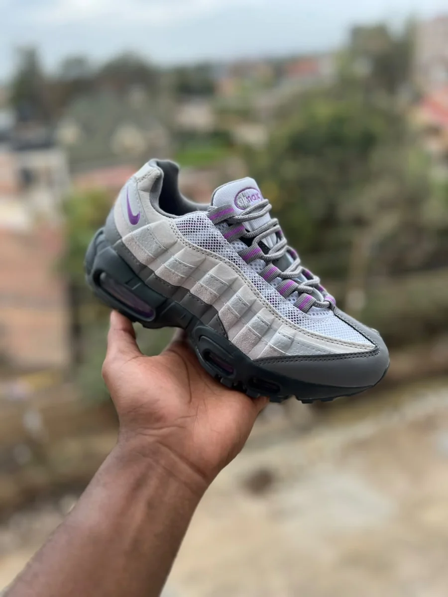 Nike Nike Air Max 95 Grey Purple — Grey gradient / Purple