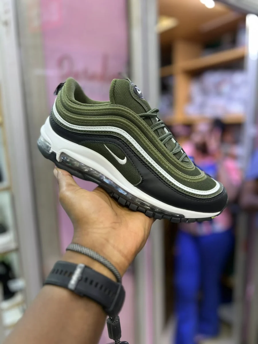 Nike Nike Air Max 97 Olive Black — Olive / Black / White