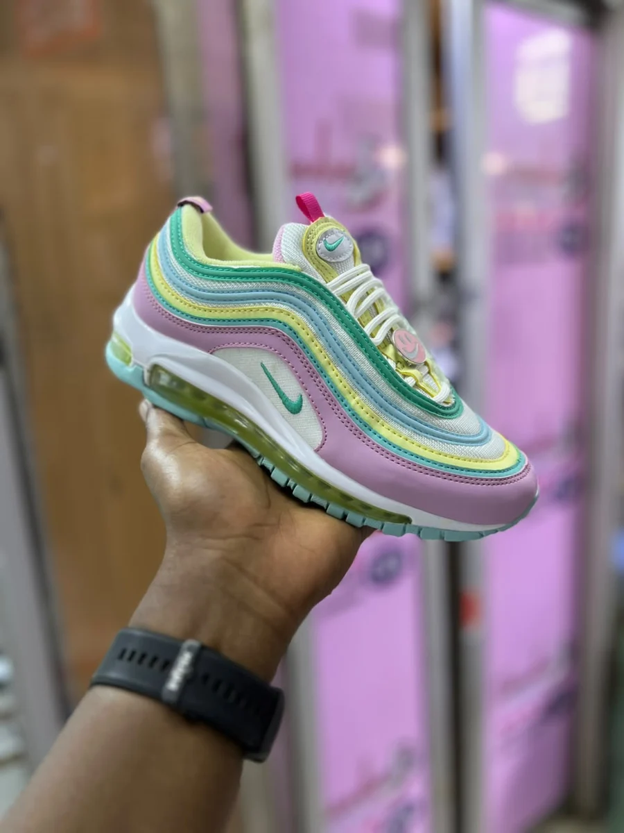 Nike Nike Air Max 97 Pastel Multicolour — Pink / Yellow / Mint