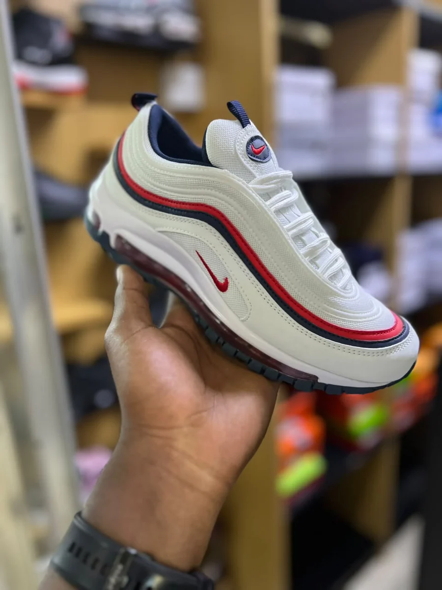 Nike Nike Air Max 97 Sail Navy Red — Sail / Navy / Red