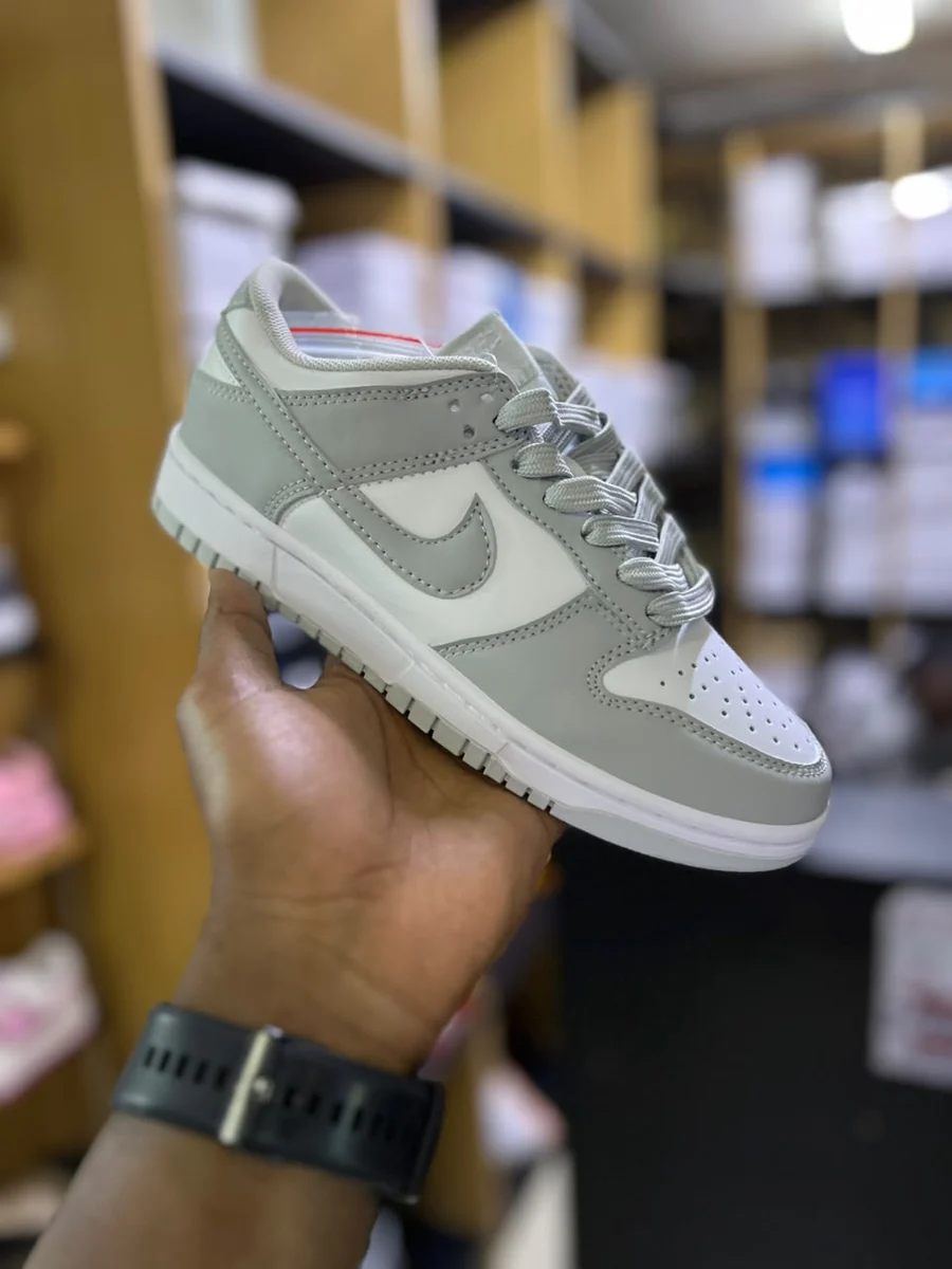 Nike Nike Dunk Low Grey Fog — White / Grey Fog
