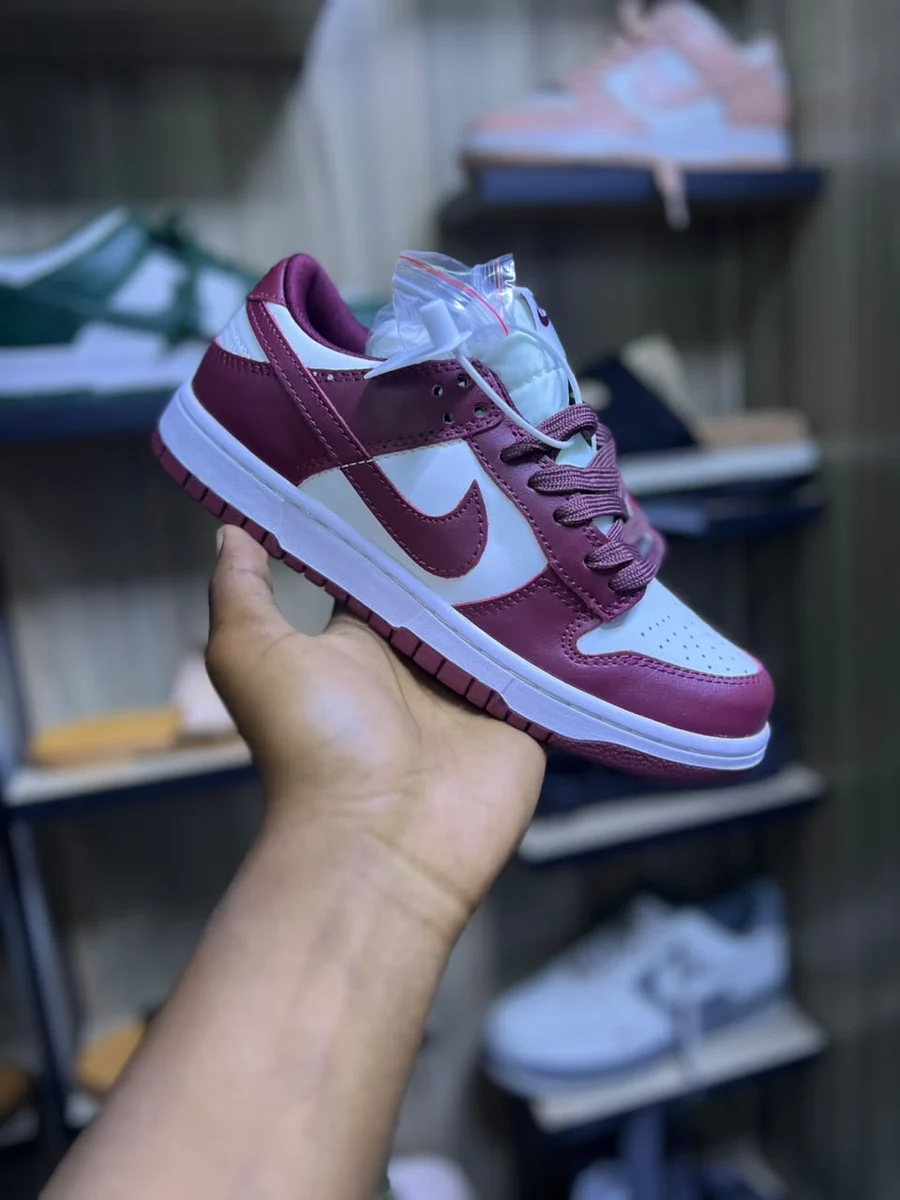 Nike Nike Dunk Low Team Red — White / Team Red
