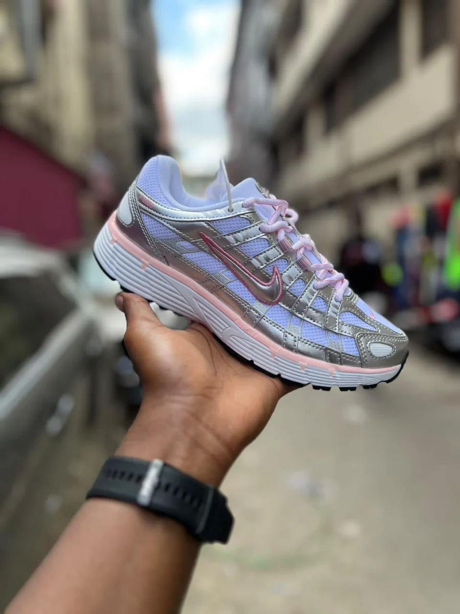 Nike P-6000 Metallic Silver Pink