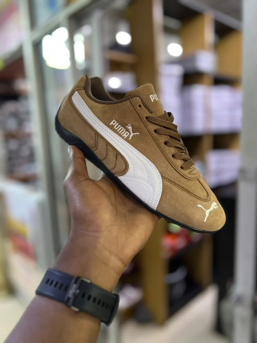 Puma Puma Speedcat Brown — Tan Brown / White